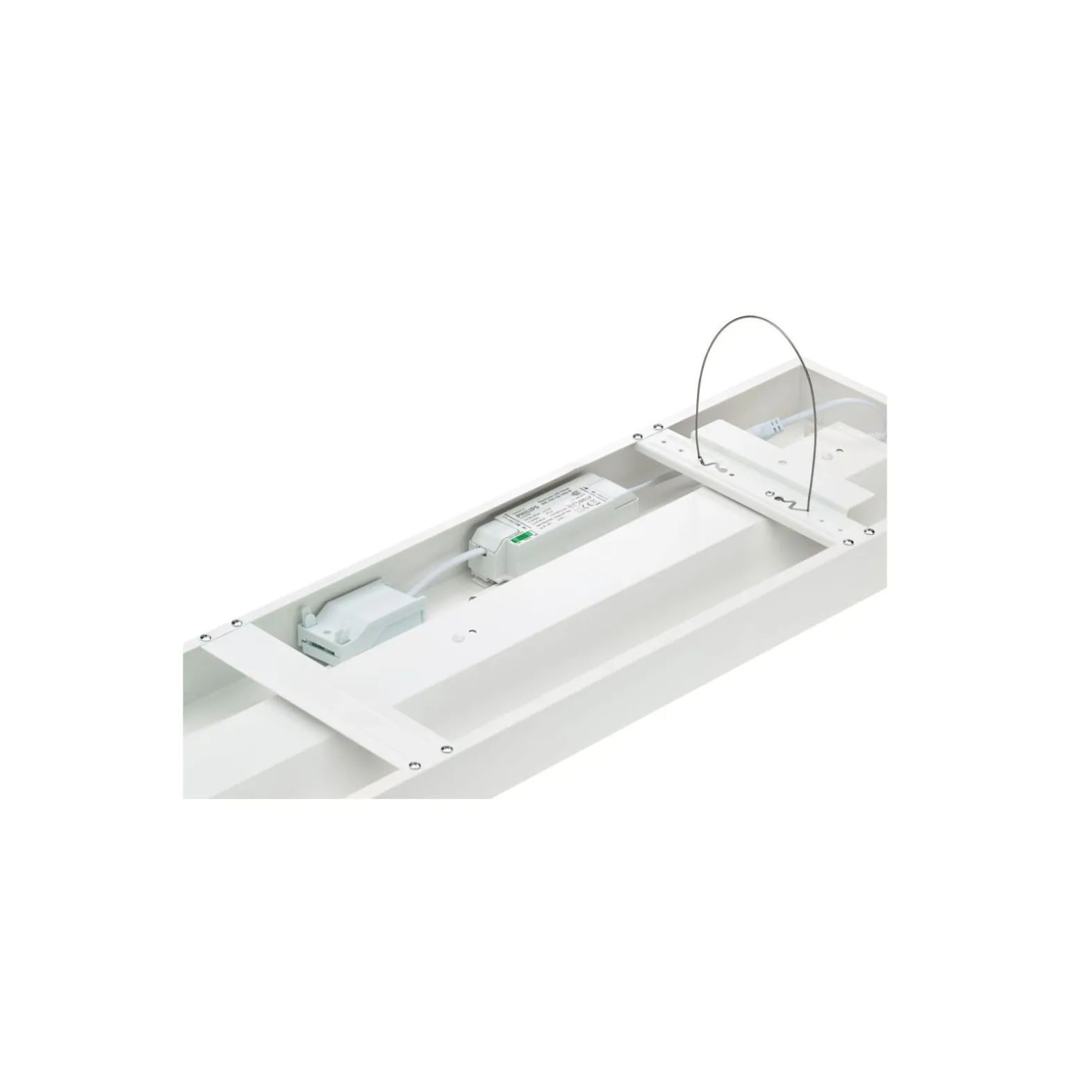 Philips LED Panel CoreLine SM136V G4 43.5W 6500lm - 830 Varm Vit | 157x20cm - UGR<19