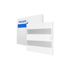 Philips LED Panel FlexBlend RC340B Vit 25.5W 3600lm - 940 Kallvit | 60x60cm - UGR <19 - Bästa färgåtergivning - Rörelse- och ljussensor