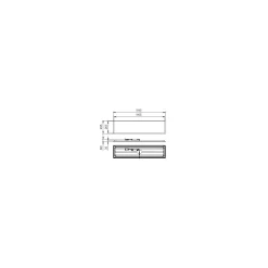 Philips LED Panel Ledinaire RC065B 28W 3400lm - 830-835-840 CCT | 120x30cm - UGR <19