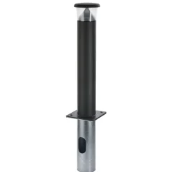 Philips LED Piedestallampa BCB500 OptiSpace Svart 37.2W 4900lm 177D - 740 Kallvit | 85cm - IP66 - Symmetrisk