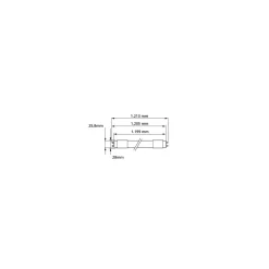 Philips LED Rör T8 MASTER (EM/Mains) Ultra Output 14.7W 2500lm - 865 Dagsljus | 120cm - Ersättare 36W