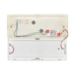 Philips LED Säkerhet Ledinaire WL055V Vit 6W 600lm - 830 Varm Vit | 374x150mm - IP65