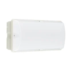 Philips LED Säkerhet Ledinaire WL055V Vit 8W 630lm - 840 Kallvit | 374x150mm - IP65 - 3 Timmar Nödbelysning