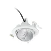 Philips LED Spot Greenspace Accent Elbow Aluminium Vit 24W 2700lm 36D - 930 Varm Vit | 163mm - IP20 - Bästa Färgåtergivning - Interact Dimbar