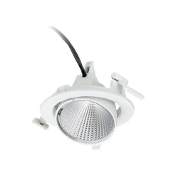 Philips LED Spot Greenspace Accent Elbow Aluminium Vit 24W 2700lm 36D - 930 Varm Vit | 163mm - IP20 - Bästa Färgåtergivning - Interact Dimbar
