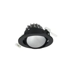 Philips LED Spot Greenspace Accent Cardanic Aluminium Svart 31W 4000lm 36D - 830 Varm Vit | 163mm - IP20 - Interact Dimbar