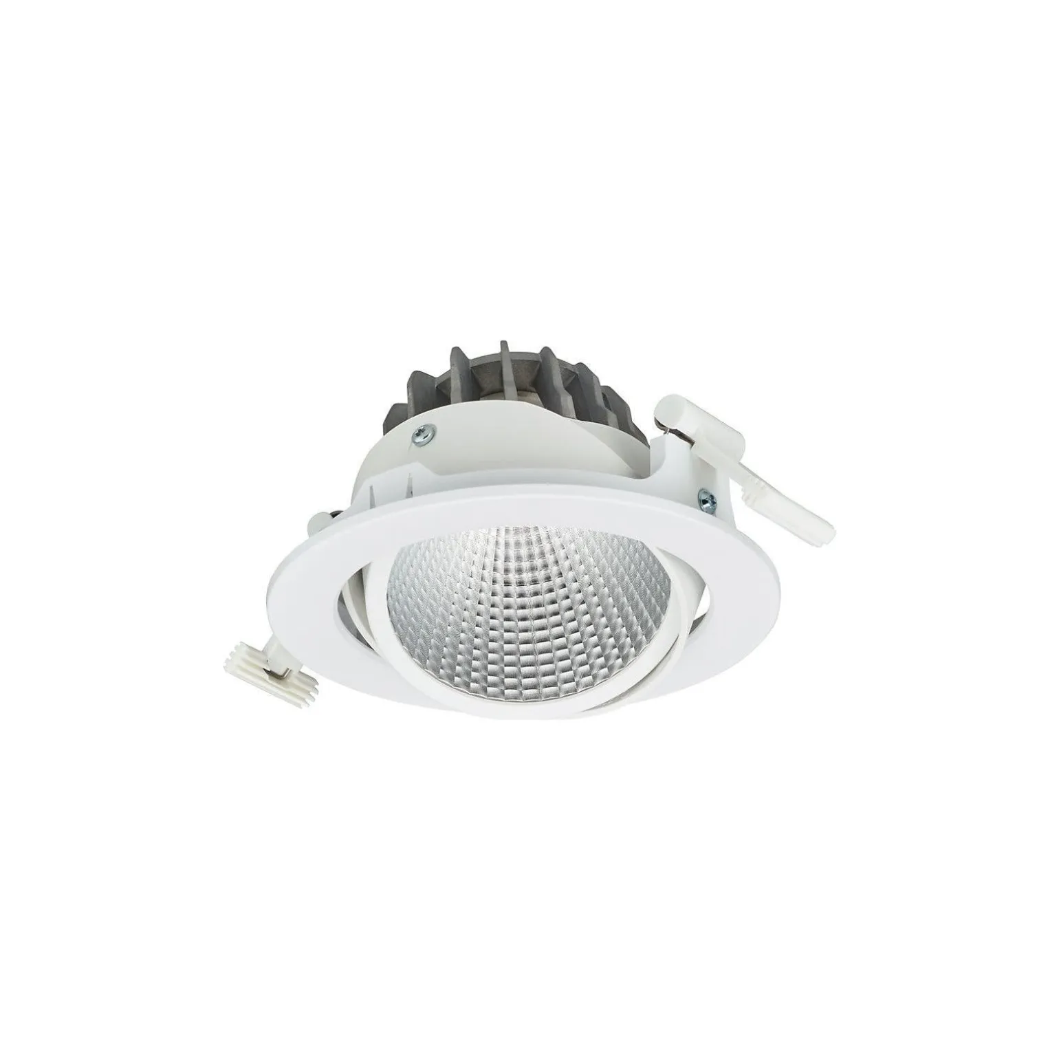 Philips LED Spot Greenspace Accent Cardanic Aluminium Vit 31W 3900lm 36D - 930 Varm Vit | 163mm - IP20 - Bästa Färgåtergivning - Dali Dimbar