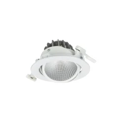 Philips LED Spot Greenspace Accent Cardanic Aluminium Vit 24W 2700lm 36D - 930 Varm Vit | 163mm - IP20 - Bästa Färgåtergivning - Interact Dimbar