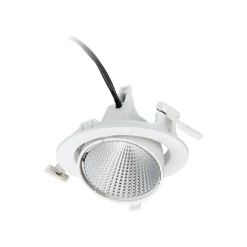 Philips LED Spot Greenspace Accent Elbow Aluminium Vit 31W 3900lm 36D - 930 Varm Vit | 163mm - IP20 - Bästa Färgåtergivning - Dali Dimbar