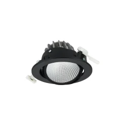 Philips LED Spot Greenspace Accent Cardanic Aluminium Svart 31W 3900lm 36D - 930 Varm Vit | 163mm - IP20 - Bästa Färgåtergivning - Interact Dimbar