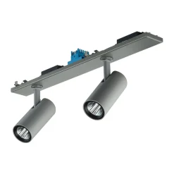 Philips LED Spot Greenspace Evo Mini Grå 44.4W 2700lm 36D - 840 Kallvit | 65mm - IP20 - Dali Dimbar