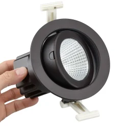 Philips LED Spot LuxSpace Accent Compact Svart RS772B 26W 2700lm 36D - 930 Varm Vit | 134mm - Bästa Färgåtergivning