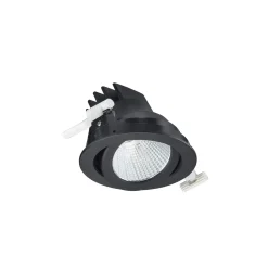 Philips LED Spot LuxSpace Accent Compact Svart RS771B 26W 2700lm 36D - 930 Varm Vit | 130mm - Bästa Färgåtergivning