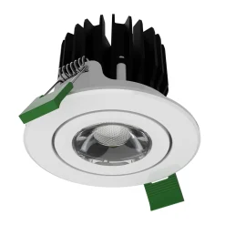 Philips LED Spot RS156B CoreLine Aluminium Vit 12.3W 1300lm 36D - 830 Varm Vit | 85mm - Utskärning 68mm - IP20/44 - Dimbar