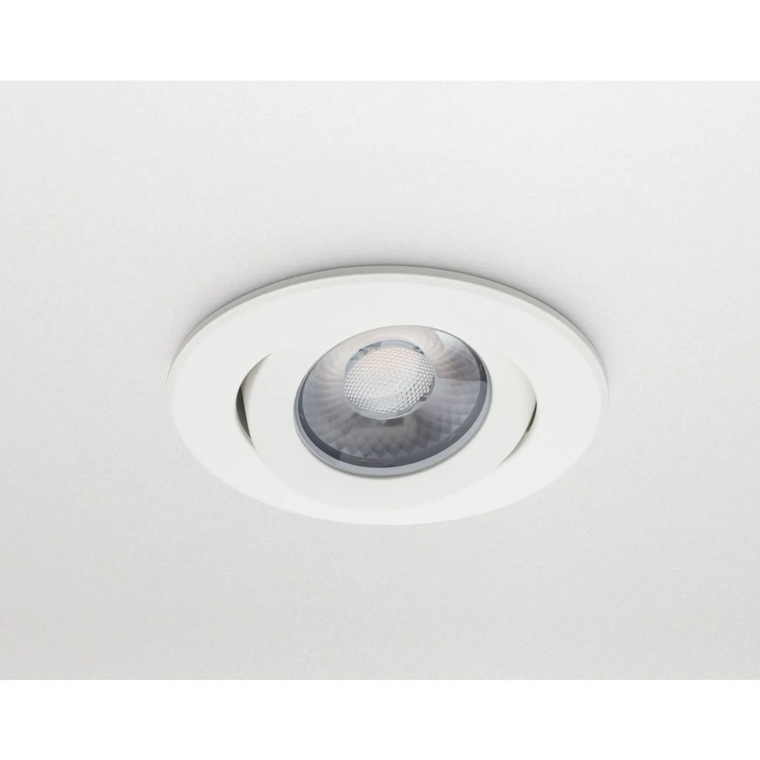 Philips LED Spot RS156B CoreLine Aluminium Vit 12W 1380lm 36D - 840 Kallvit | 85mm - Utskärning 68mm - IP20/44 - Interact Dimbar