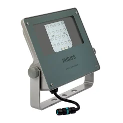 Philips LED Strålkastare Coreline BVP125 Grå 66W 8000lm 69x25D - 740 Kallvit | IP66 - Symmetrisk