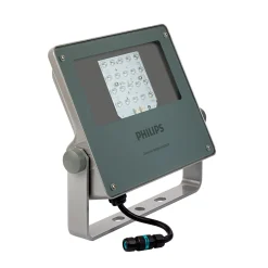 Philips LED Strålkastare Coreline BVP125 Grå 66W 8000lm 69x25D - 740 Kallvit | IP66 - Symmetrisk
