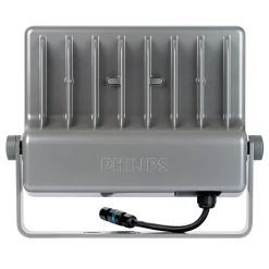 Philips LED Strålkastare Coreline BVP125 Grå 66W 8000lm 69x25D - 740 Kallvit | IP66 - Symmetrisk