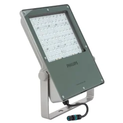 Philips LED Strålkastare Coreline BVP130 Grå 182W 26000lm 70x21D - 740 Kallvit | IP66 - Symmetrisk