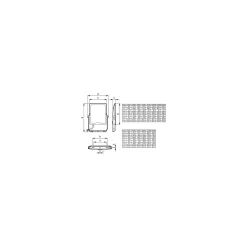 Philips LED Strålkastare Ledinaire BVP167 50W 6000lm 110D - 830-840-865 CCT | IP65 - Symmetrisk