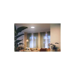 Philips LED Taklampa Izso Vit 40W 4300lm - 827-865 Justerbar Vit | Dimbar - Fjärrkontroll