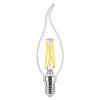 Philips MASTER LED E14 Böjd-tip Kronljus Filament Klar 2.5W 340lm - 922-927 Dim To Warm | Bästa Färgåtergivning - Dimbar - Ersättare 25W