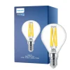 Philips MASTER LED E14 Boll Filament Klar 3.4W 470lm - 922-927 Dim To Warm | Bästa Färgåtergivning - Dimbar - Ersättare 40W