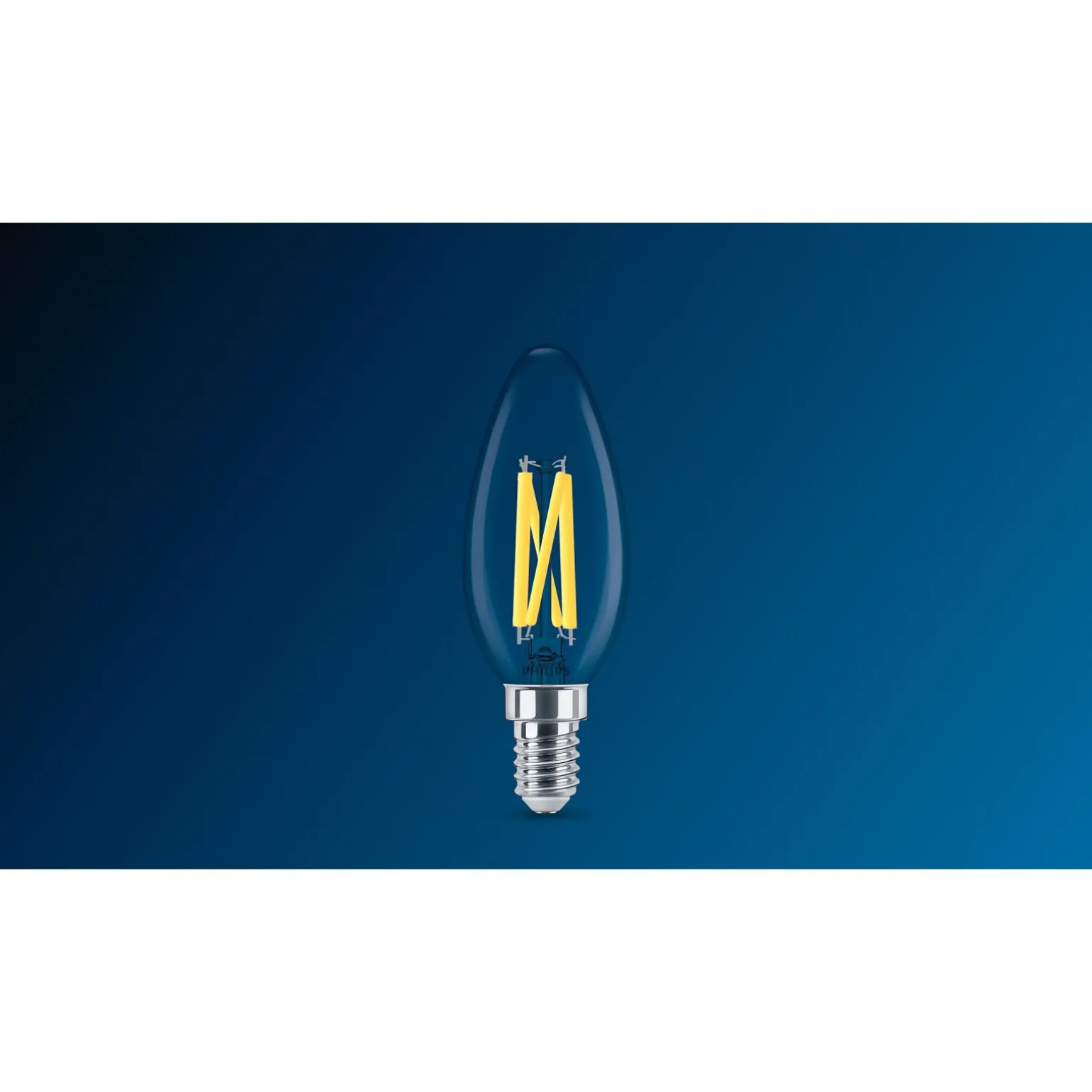 Philips MASTER LED E14 Kronljus Filament Klar 5.9W 806lm - 922-927 Dim To Warm | Bästa Färgåtergivning - Dimbar - Ersättare 60W