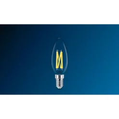 Philips MASTER LED E14 Kronljus Filament Klar 3.4W 470lm - 922-927 Dim To Warm | Bästa Färgåtergivning - Dimbar - Ersättare 40W