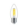 Philips MASTER LED E27 Kronljus Filament Klar 3.4W 470lm - 922-927 Dim To Warm | Bästa Färgåtergivning - Dimbar - Ersättare 40W