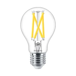 Philips Master LED E27 Päron Filament Klar 7.2W 1055lm - 922-927 Dim To Warm | Bästa Färgåtergivning - Dimbar - Ersättare 75W