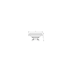 Philips MASTER LED Spot G53 AR111 14.8W 875lm 45D - 927 Extra Varm Vit | Bästa färgåtergivning - Dimbar - Ersättare 75W