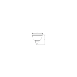Philips Master LED Spot GU5.3 MR16 7.5W 500lm 24D - 930 Varm Vit | Bästa färgåtergivning - Dimbar - Ersättare 50W