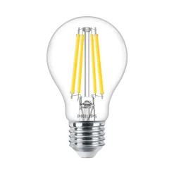 Philips MASTER Value LED Lampa E27 Päron Klar 7.8W 1055lm - 927 Extra Varm Vit | Bästa färgåtergivning - Dimbar - Ersättare 75W