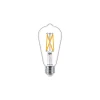 Philips MASTER Value LED Lampa E27 Edison Filament Klar 5.9W 806lm - 922-927 Dim to Warm | Bästa Färgåtergivning - Ersättare 60W