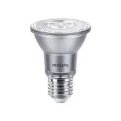 Philips Master Value LED Lampa Reflektor E27 PAR20 6W 540lm 25D - 940 Kallvit | Bästa Färgåtergivning - Dimbar - Ersättare 50W
