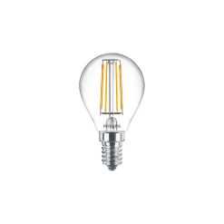 Philips Master Value LED Lustre E14 boll Filament Klar 3.4W 470lm - 927 Extra Varm Vit | Bästa färgåtergivning - Dimbar - Ersättare 40W