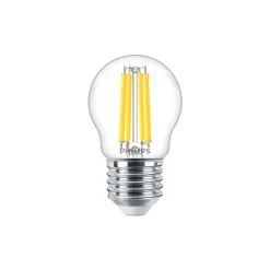 Philips Master Value LED Lustre E27 boll Filament Klar 3.4W 470lm - 927 Extra Varm Vit | Bästa färgåtergivning - Dimbar - Ersättare 40W