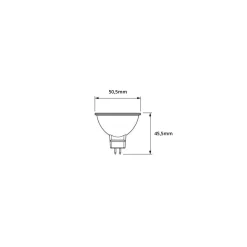 Philips Master Value LED Spot GU5.3 MR16 5.8W 460lm 36D - 930 Varm Vit | Bästa färgåtergivning - Dimbar - Ersättare 35W