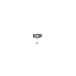 Philips TrueForce LED E40 HPI UN 95W 13000lm 120D - 840 Kallvit | Ersättare 250W