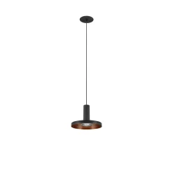 SLV Lalu Pendellampa Aluminium Svart 9.5W 680lm - 930 Varm Vit | Bästa Färgåtergivning - Touchdimmerbar