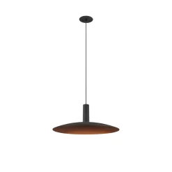 SLV Lalu Pendellampa Aluminium Svart 9.5W 680lm - 930 Varm Vit | Bästa Färgåtergivning - Touchdimmerbar