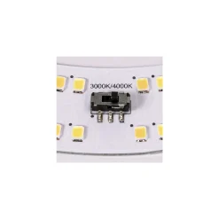 SLV Lipsy Wall/Taklampa Aluminium Vit 17.5W 2100lm - 830 Varm Vit | IP44