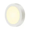 SLV Senser Wall/Taklampa Aluminium Vit 13W 830lm - 930 Varm Vit | Bästa Färgåtergivning - Dimbar