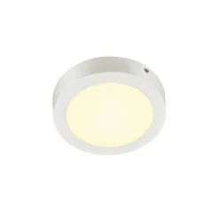 SLV Senser Wall/Taklampa Aluminium Vit 13W 830lm - 930 Varm Vit | Bästa Färgåtergivning - Dimbar