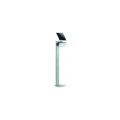Steinel LED Piedestallampa XSolar GL-S Post Silver 150lm - 840 Kallvit| Solar - Rörelse- och Ljussensor