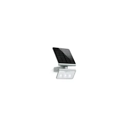 Steinel LED Vägglampa XSolar L-S Silver 150lm - 830 Varm Vit | Solar - Rörelse- Och Ljussensor