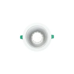 Sylvania LED Downlight Insaver Slim Aluminium Vit 13W 1650lm 70D - 830 Varm Vit | Utskärning 175mm - IP44 - UGR <19