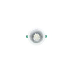 Sylvania LED Downlight Insaver Slim Aluminium Vit 13W 1650lm 70D - 830 Varm Vit | Utskärning 175mm - IP44 - UGR <19