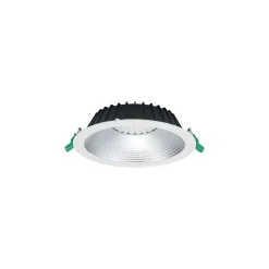 Sylvania LED Downlight Insaver Slim Aluminium Vit 2350lm 70D - 830 Varm Vit | Utskärning 225mm - IP44